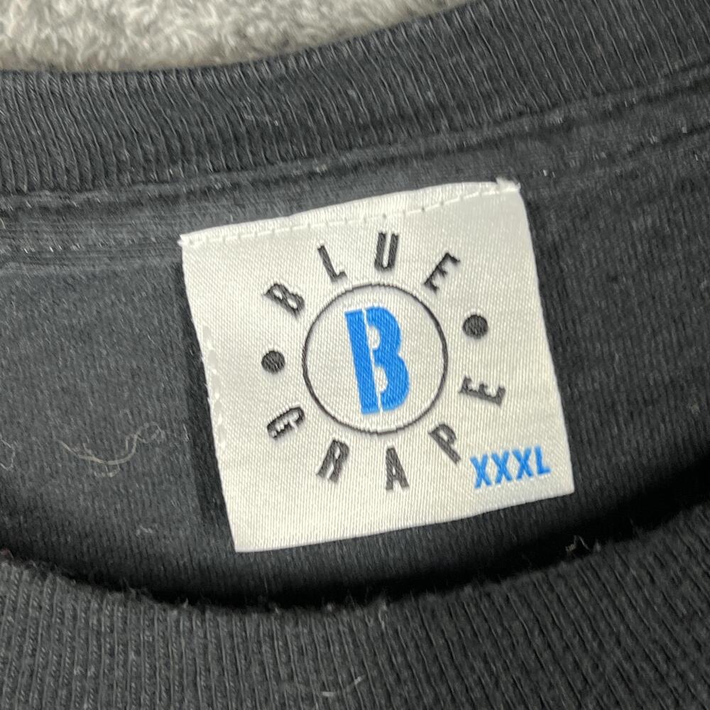 Blue Grappe Shirt Mens 3XL Black Graphic What is Really Underneath - Picture 3 of 7